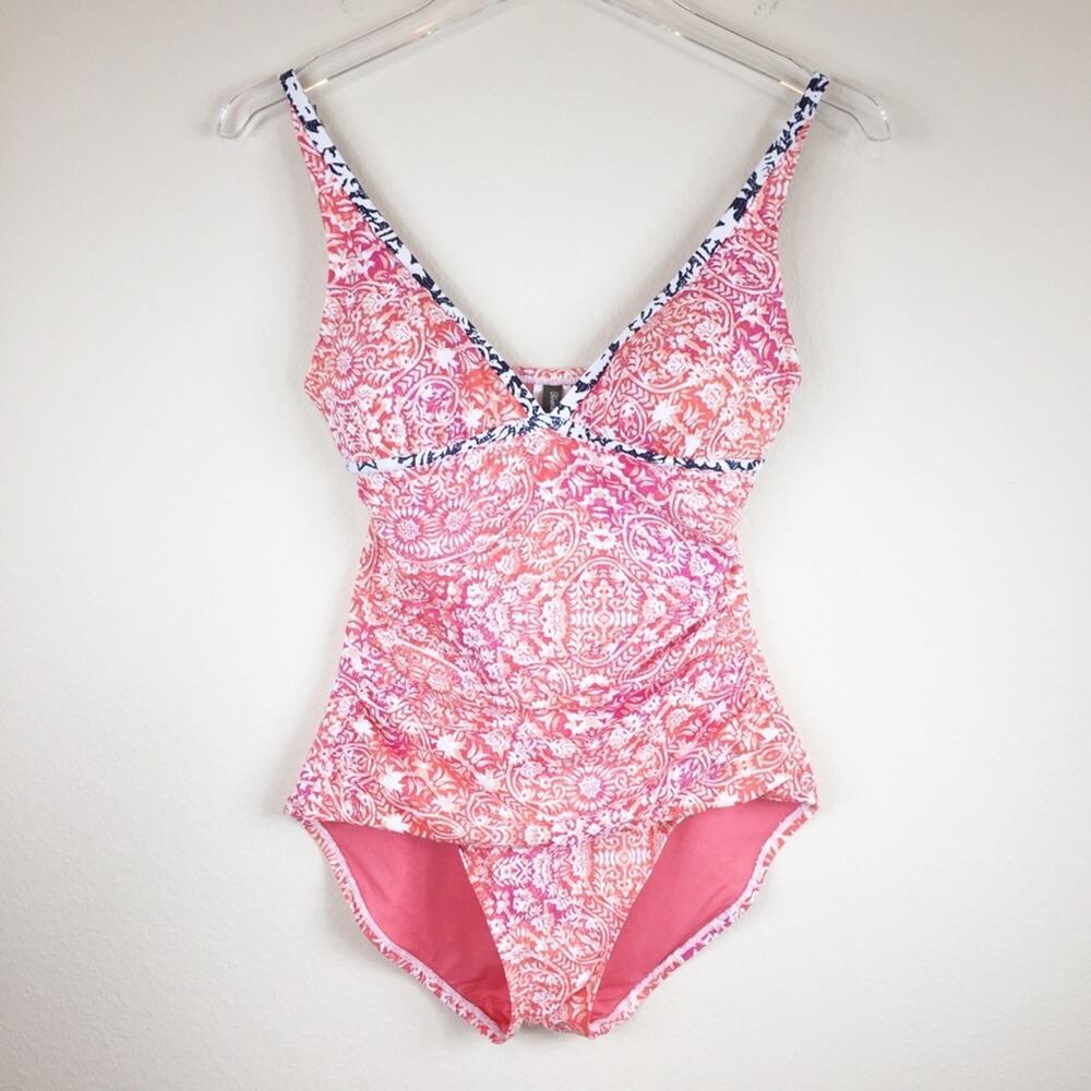 Tommy Bahama | Coral Medallion One-Piece Swimsuit